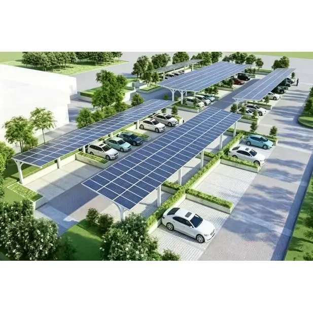 နေရောင်ခြည်စွမ်းအင်သုံး Carport Mounting စနစ်